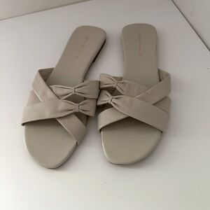 Zara Women’s leather sandals size 39